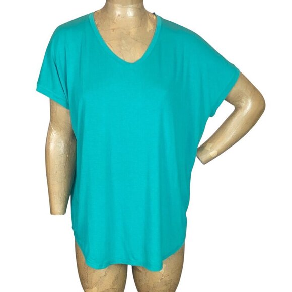 Bundle of 2 Short Sleeve Relaxed Tee Tops Sz XL Mondetta & Jessica Simpson 347C - Picture 2 of 9